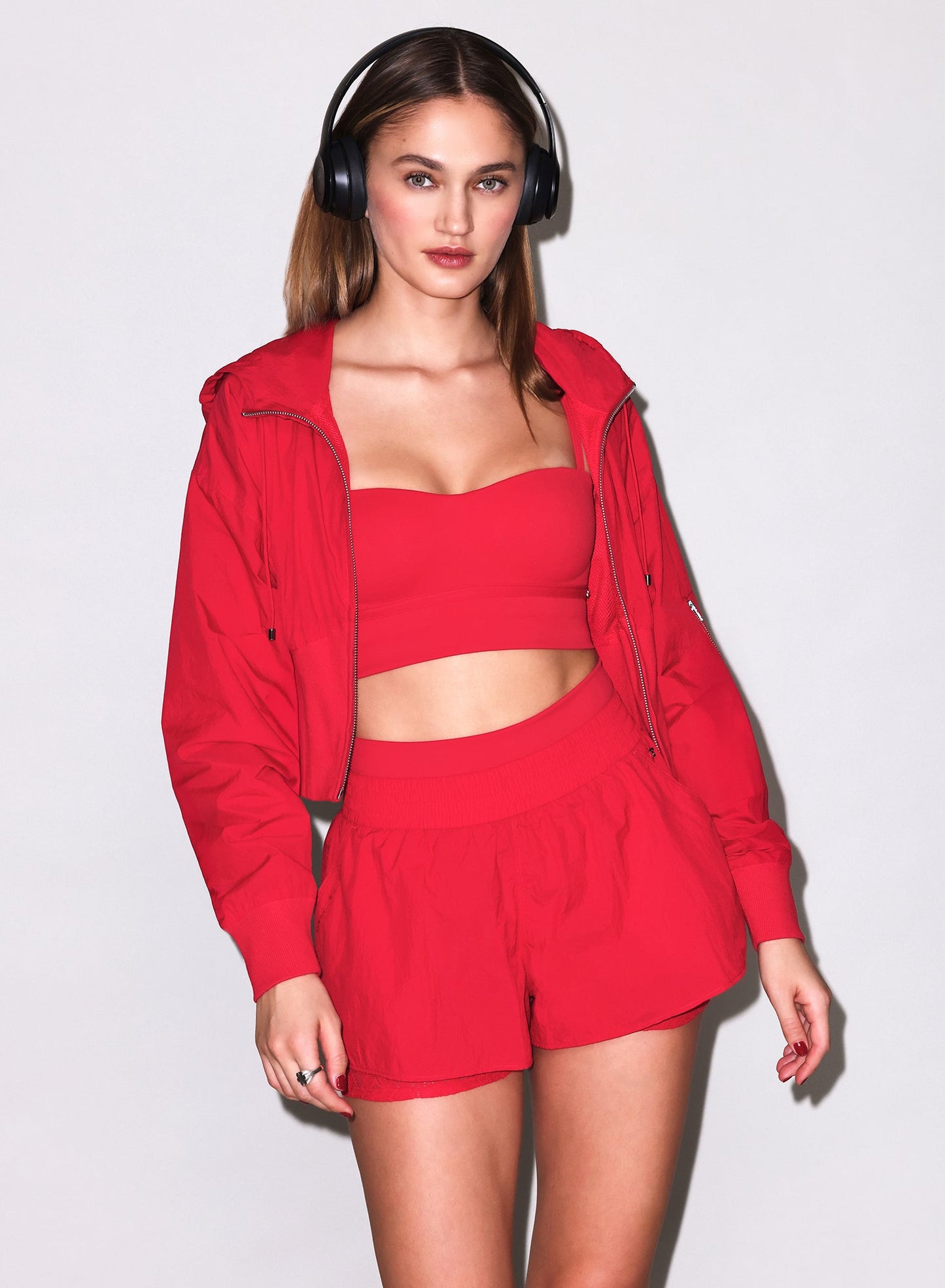 Fleur du Mal Raspberry Jam Warm Up Jacket