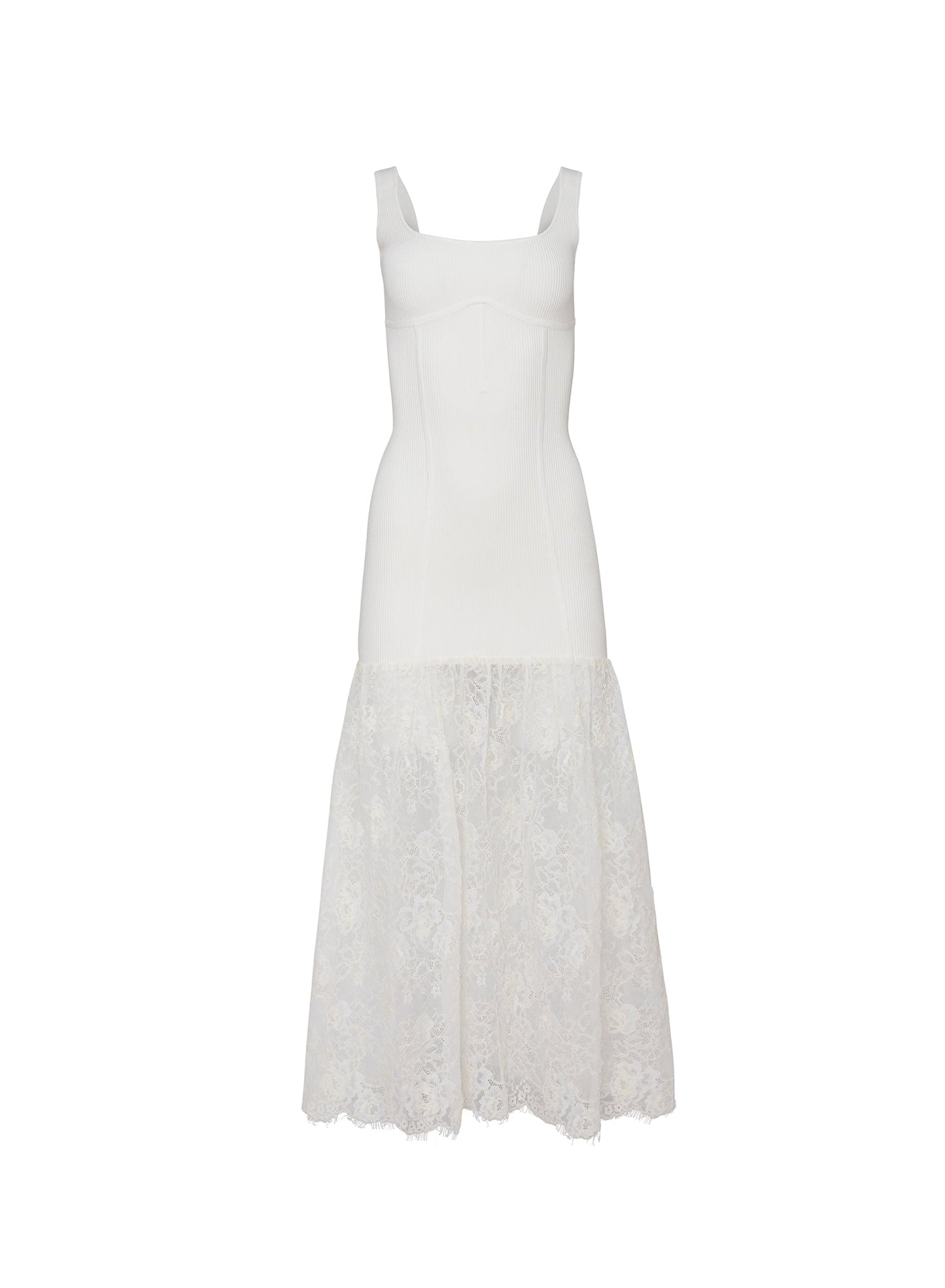 Fleur du Mal Ivory Jolie Dress
