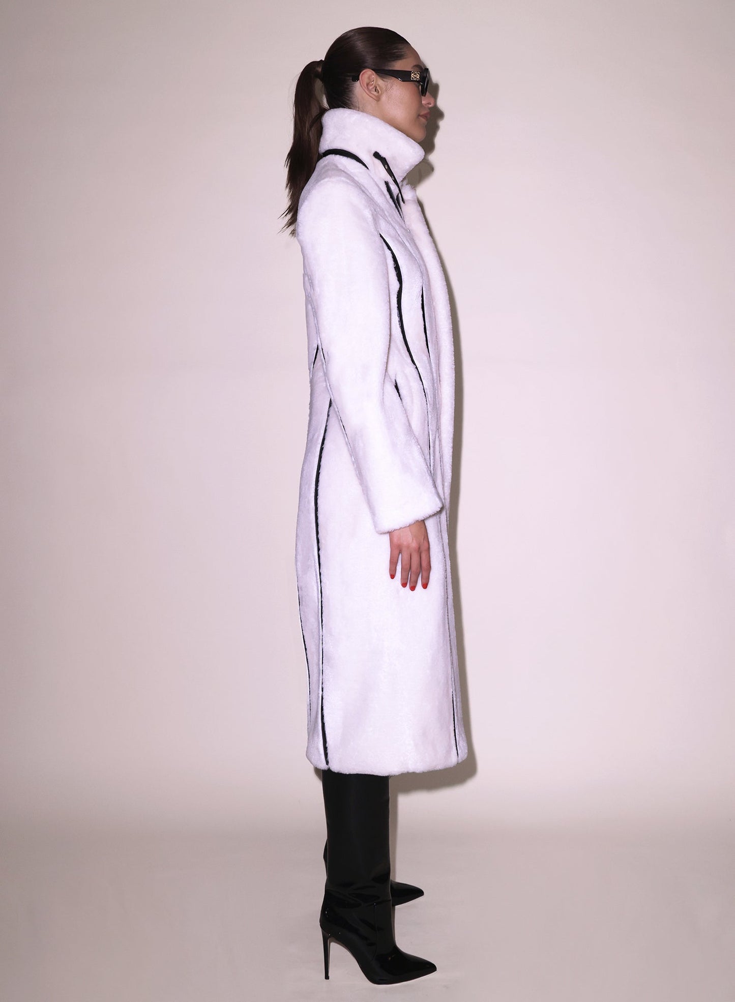 Fleur du Mal Polar Diana Faux Shearling