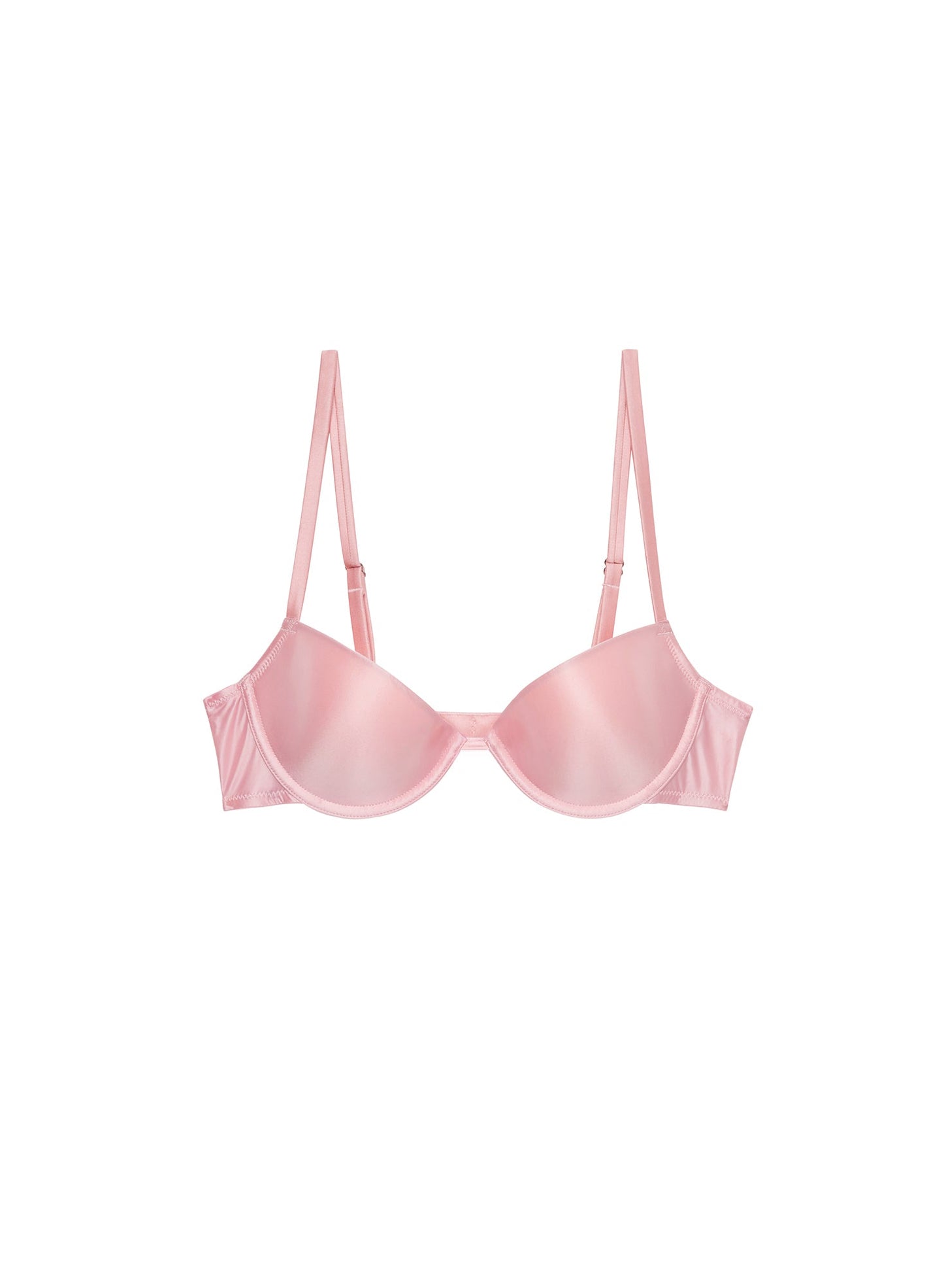 Fleur du Mal Pink Lady Le Gloss T-Shirt Bra