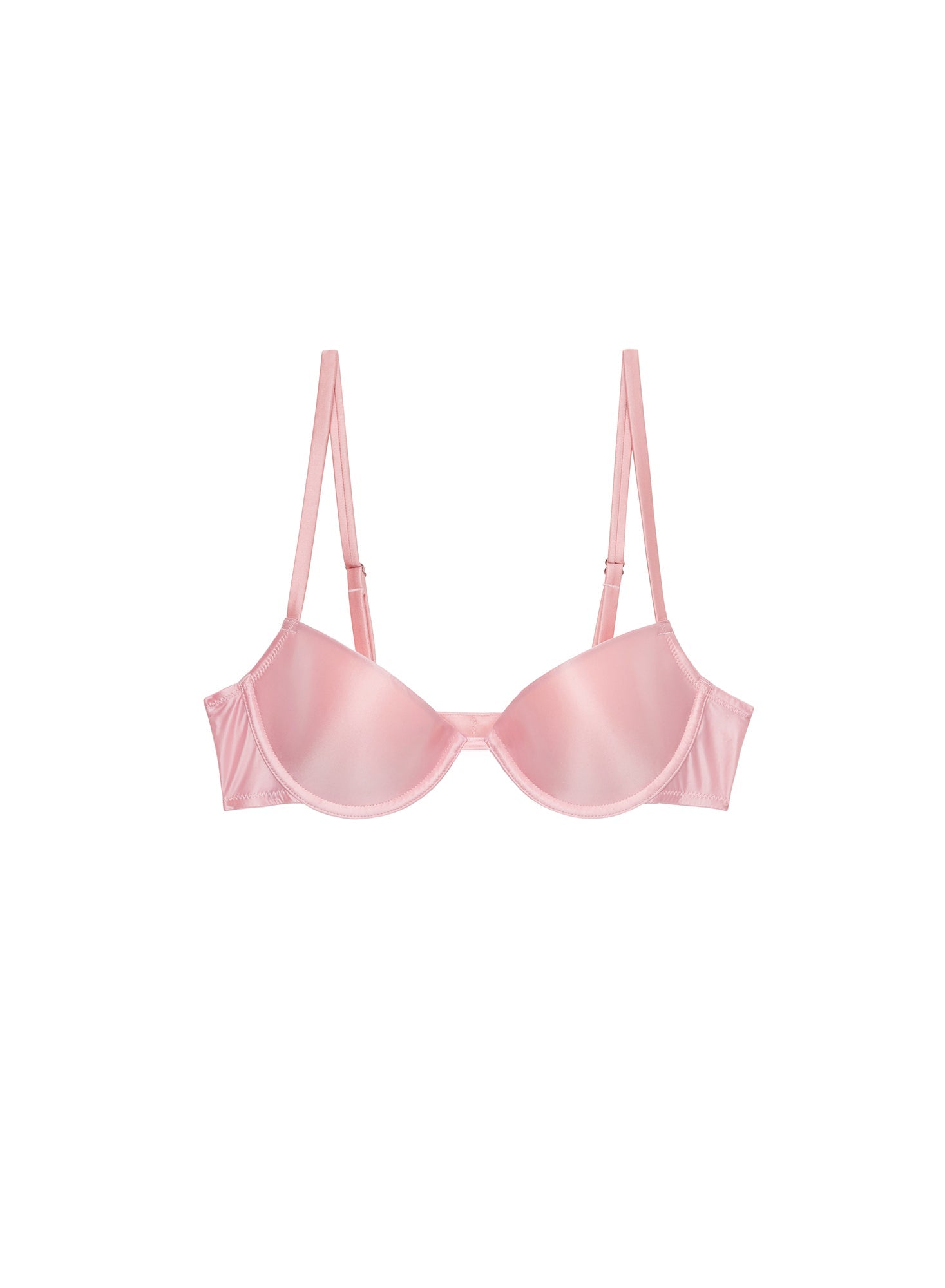 Fleur du Mal Pink Lady Le Gloss T-Shirt Bra