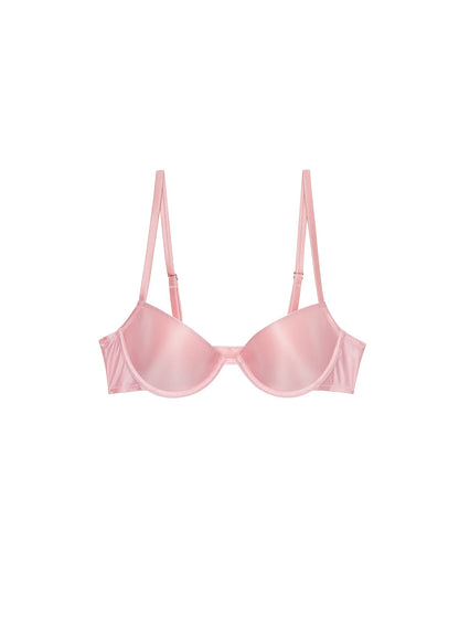Fleur du Mal Pink Lady Le Gloss T-Shirt Bra