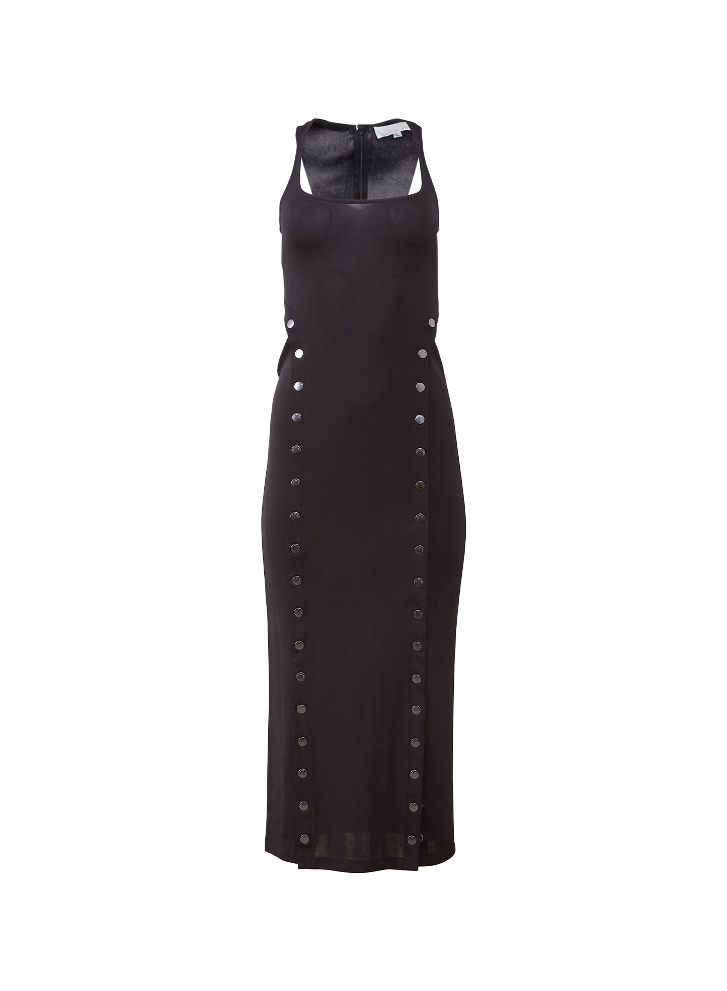 Fleur du Mal Black Scooped Undo Me Dress