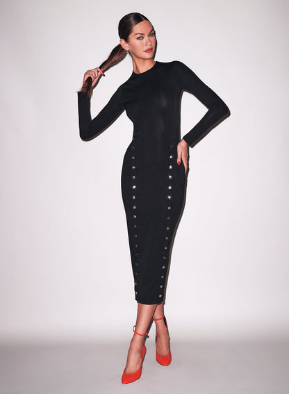 Fleur du Mal Black Undo Me Dress
