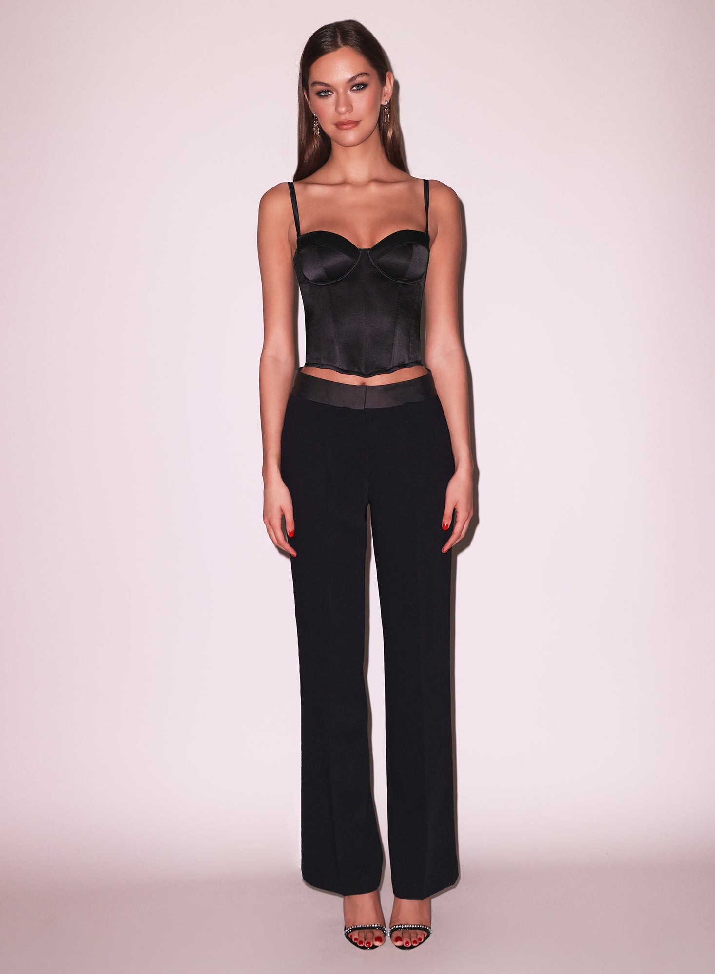 Fleur du Mal Black Hamptons Bustier