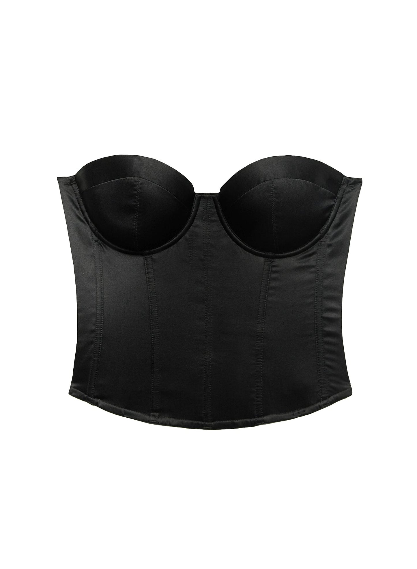 Fleur du Mal Black Hamptons Bustier