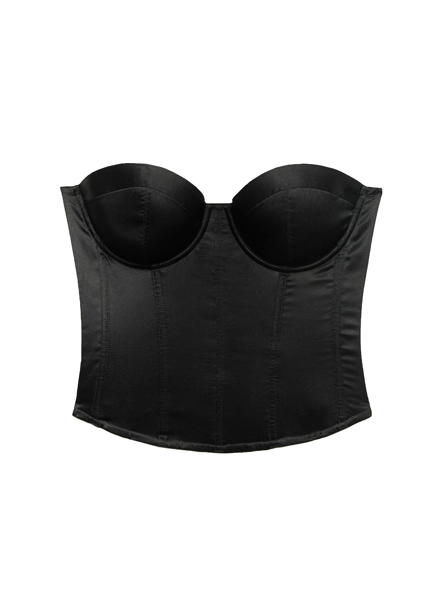 Fleur du Mal Black Hamptons Bustier
