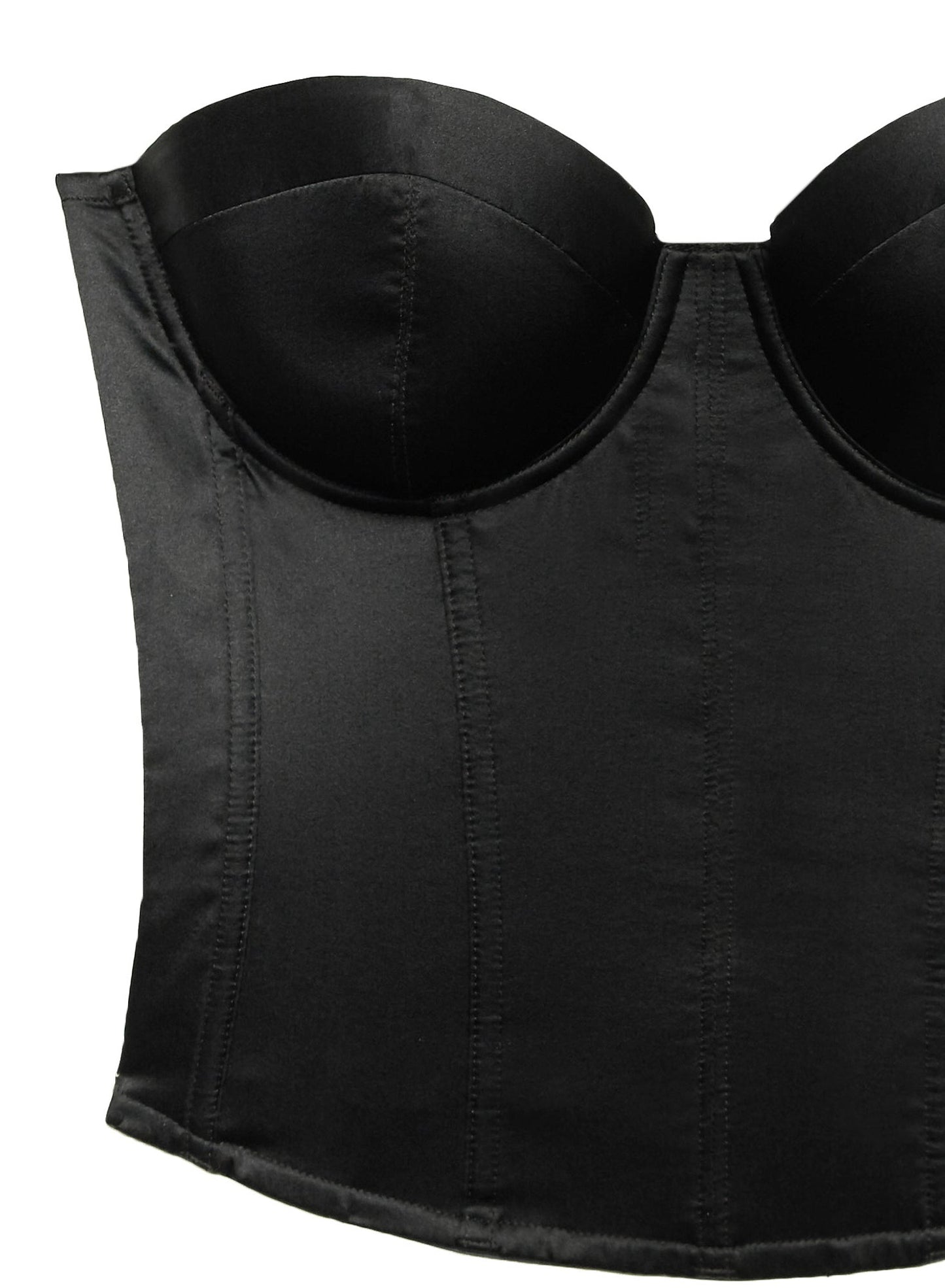 Fleur du Mal Black Hamptons Bustier