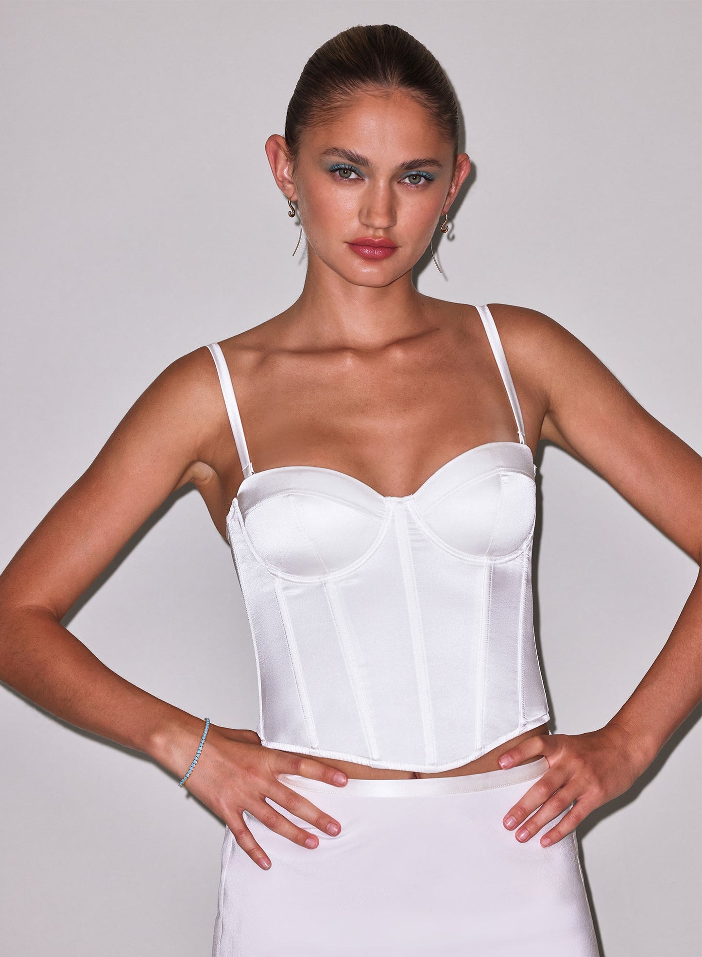 Fleur du Mal Ivory Hamptons Bustier