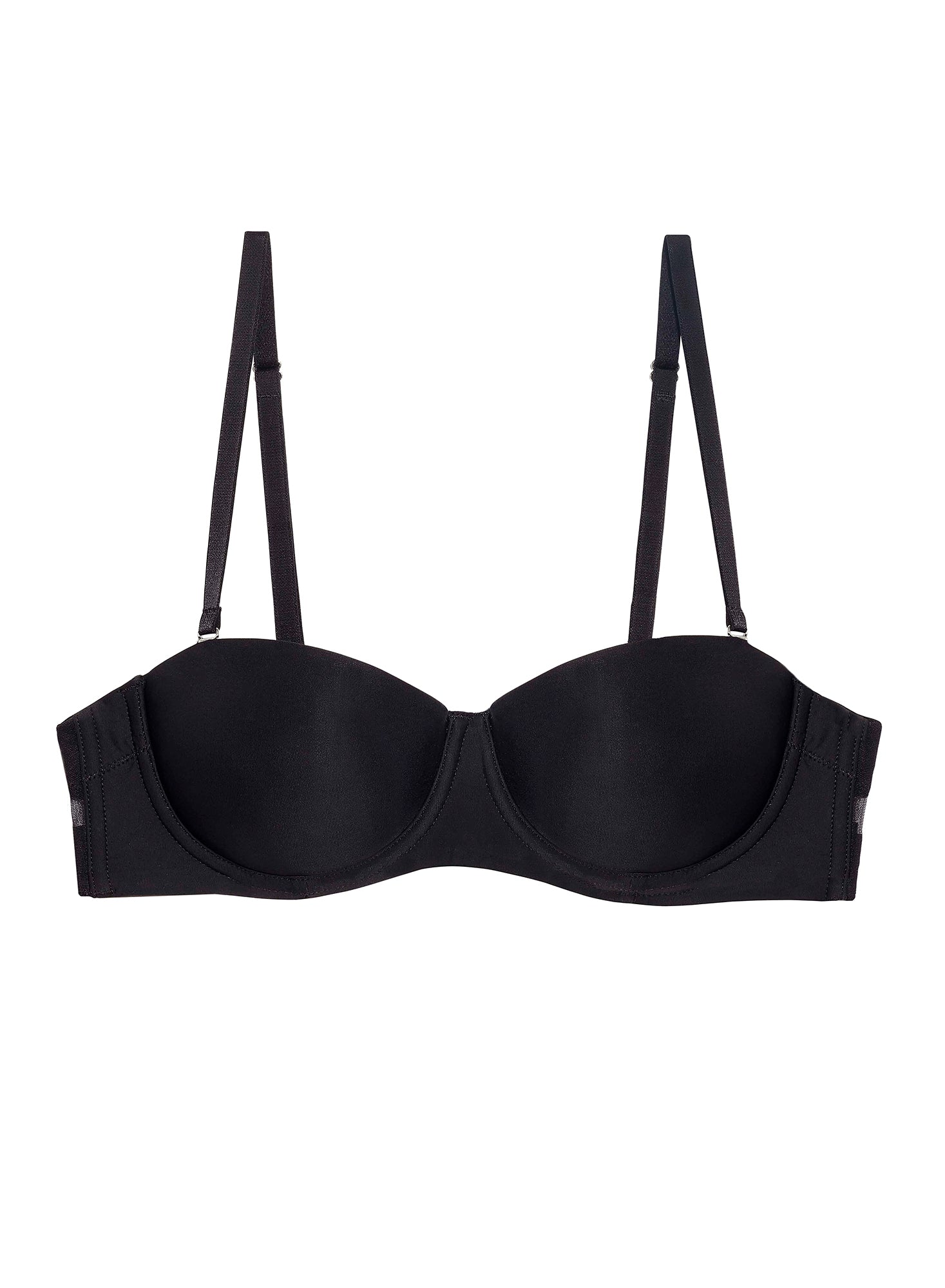 Fleur du Mal Black Charlotte Convertible Strapless Bra