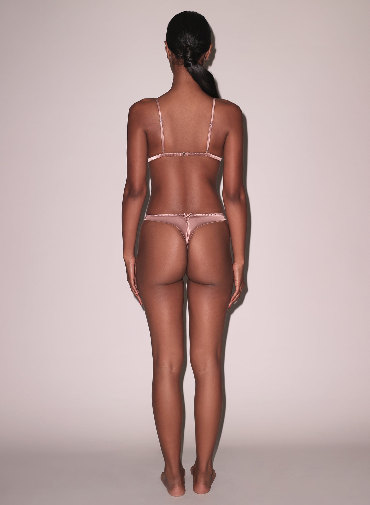Fleur du Mal Tan Luxe Thong