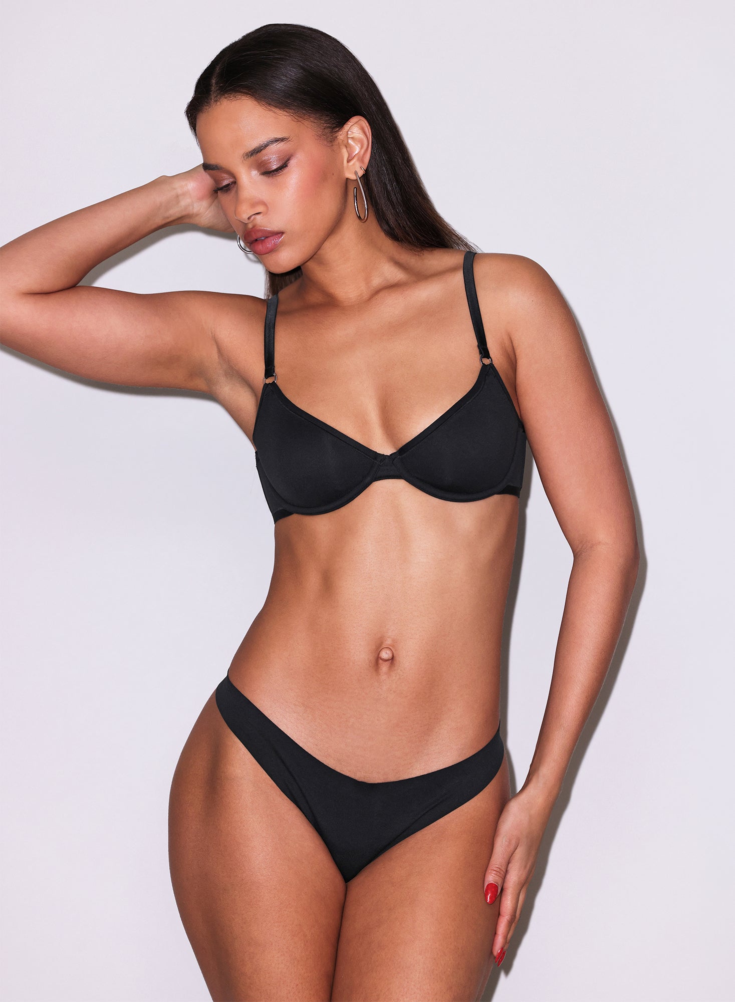 Fleur du Mal Le Stretch Micro Demi Bra