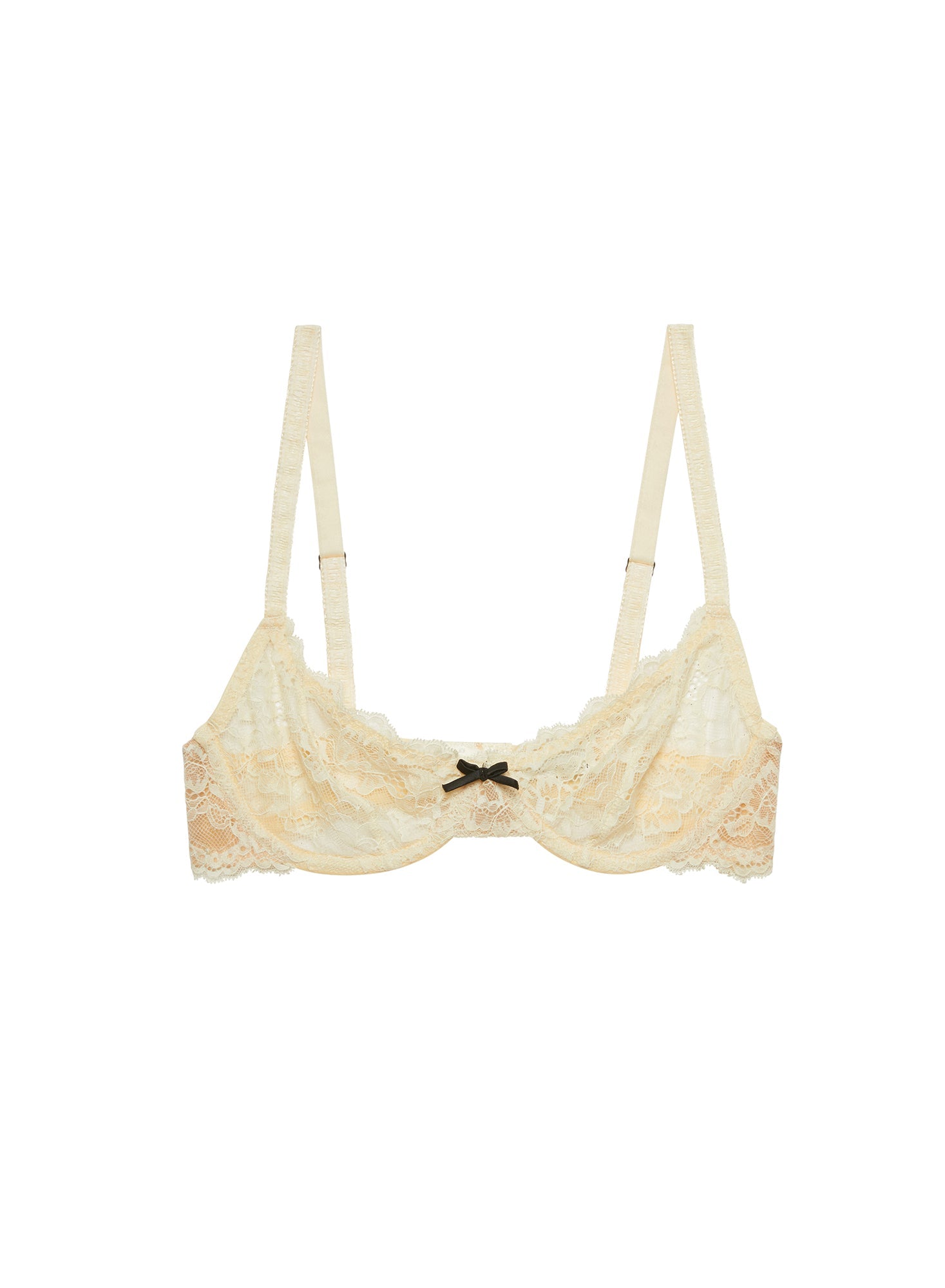 Fleur du Mal Buttercup Bianca Lace Bra
