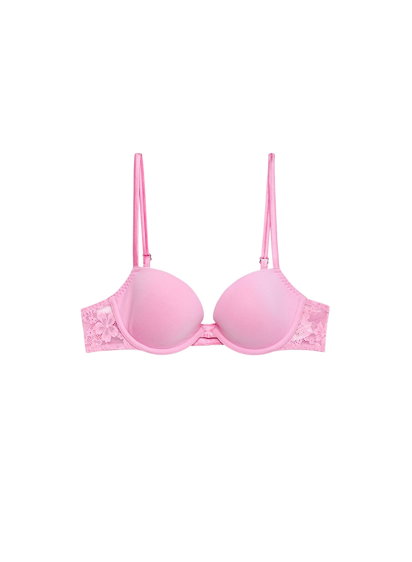 Fleur du Mal Bisou Le Stretch Lace Molded Demi Bra