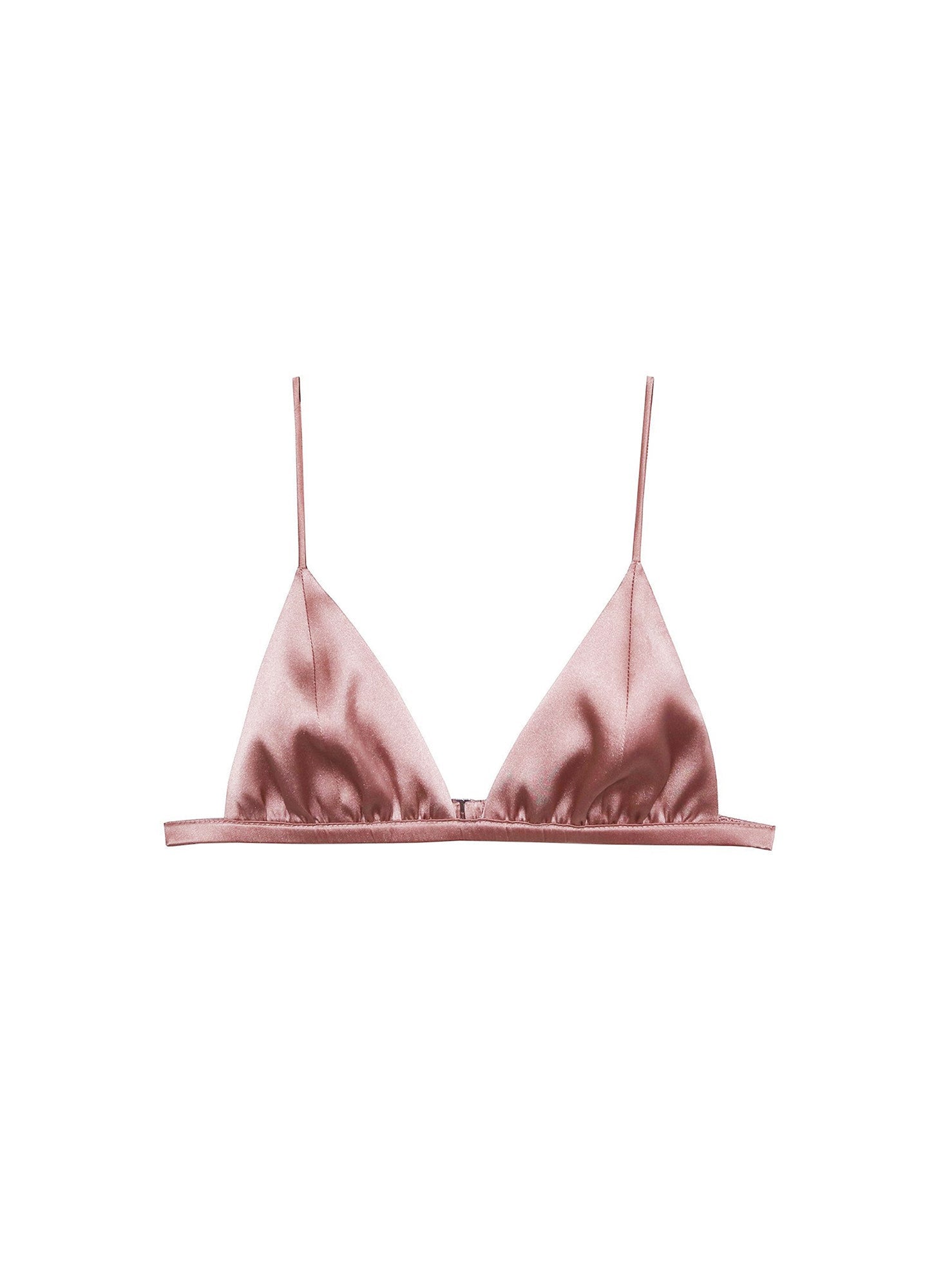 Fleur du Mal Tan Luxe Triangle Bra