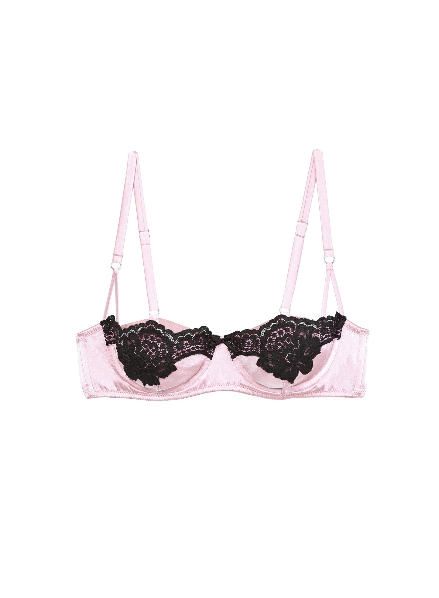 Fleur du Mal Baby Rose Eve Balconette Bra