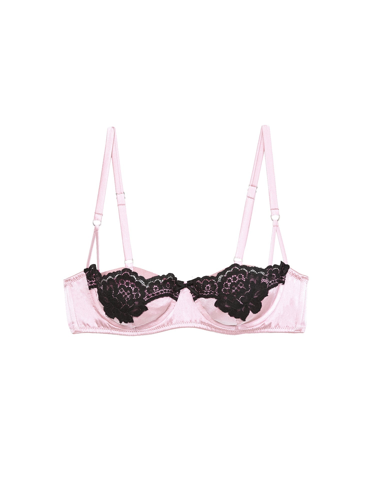 Fleur du Mal Baby Rose Eve Balconette Bra
