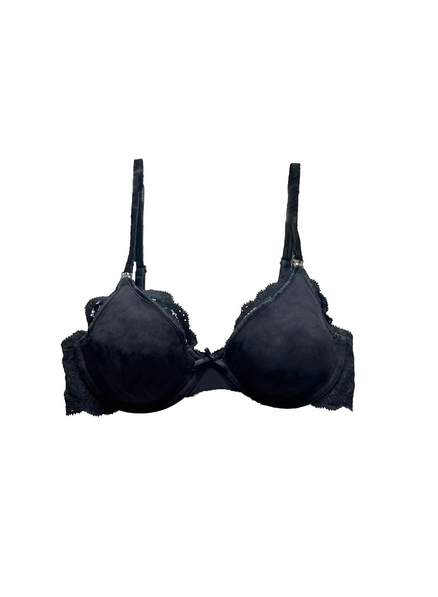 Fleur du Mal Black Charlotte Nursing Bra