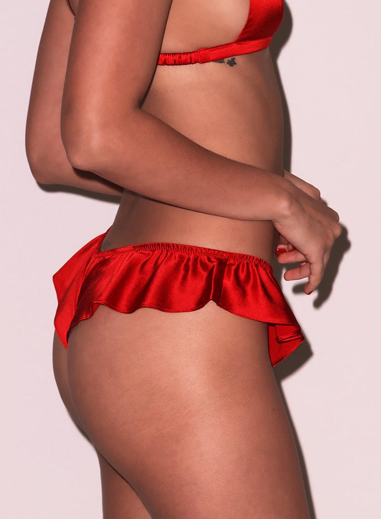 Fleur du Mal Luxe Flutter Panty