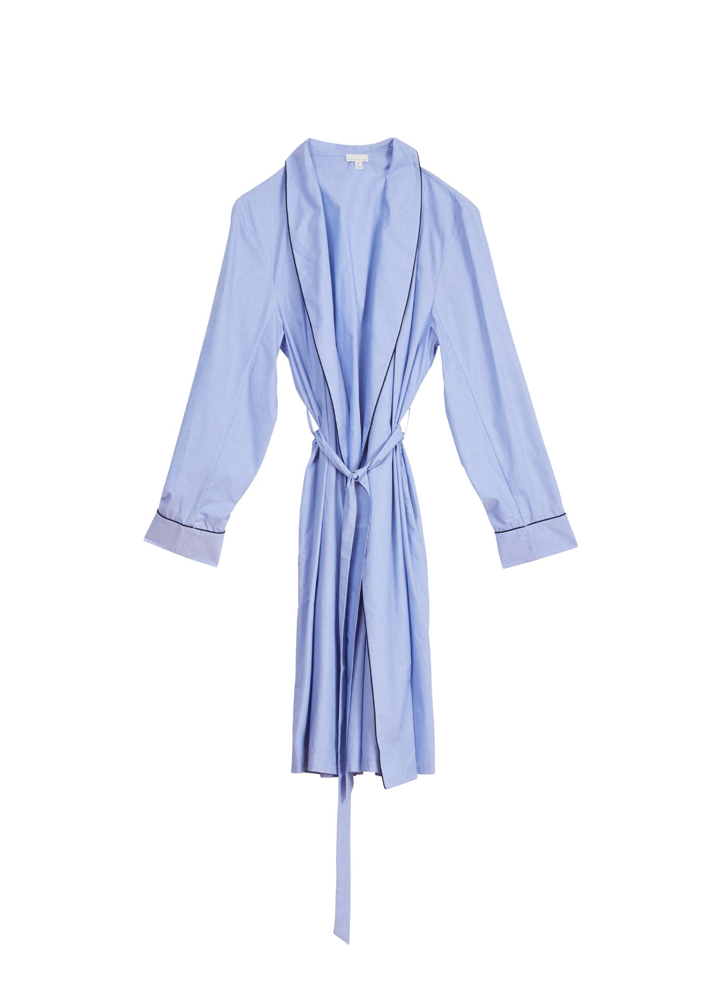 Fleur du Mal Pacific Blue Men's Poplin Robe