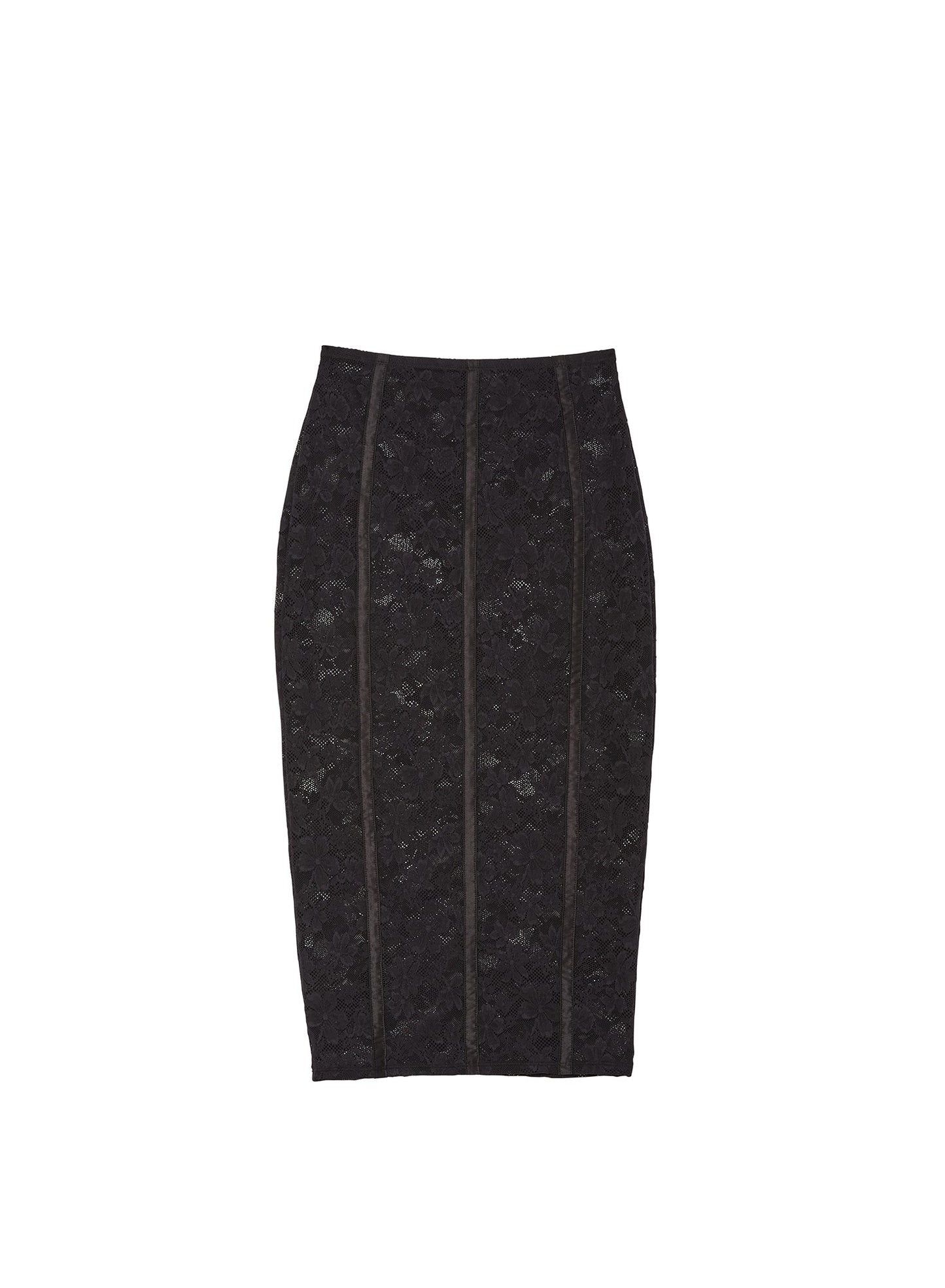Fleur du Mal Le Stretch Lace Pencil Skirt