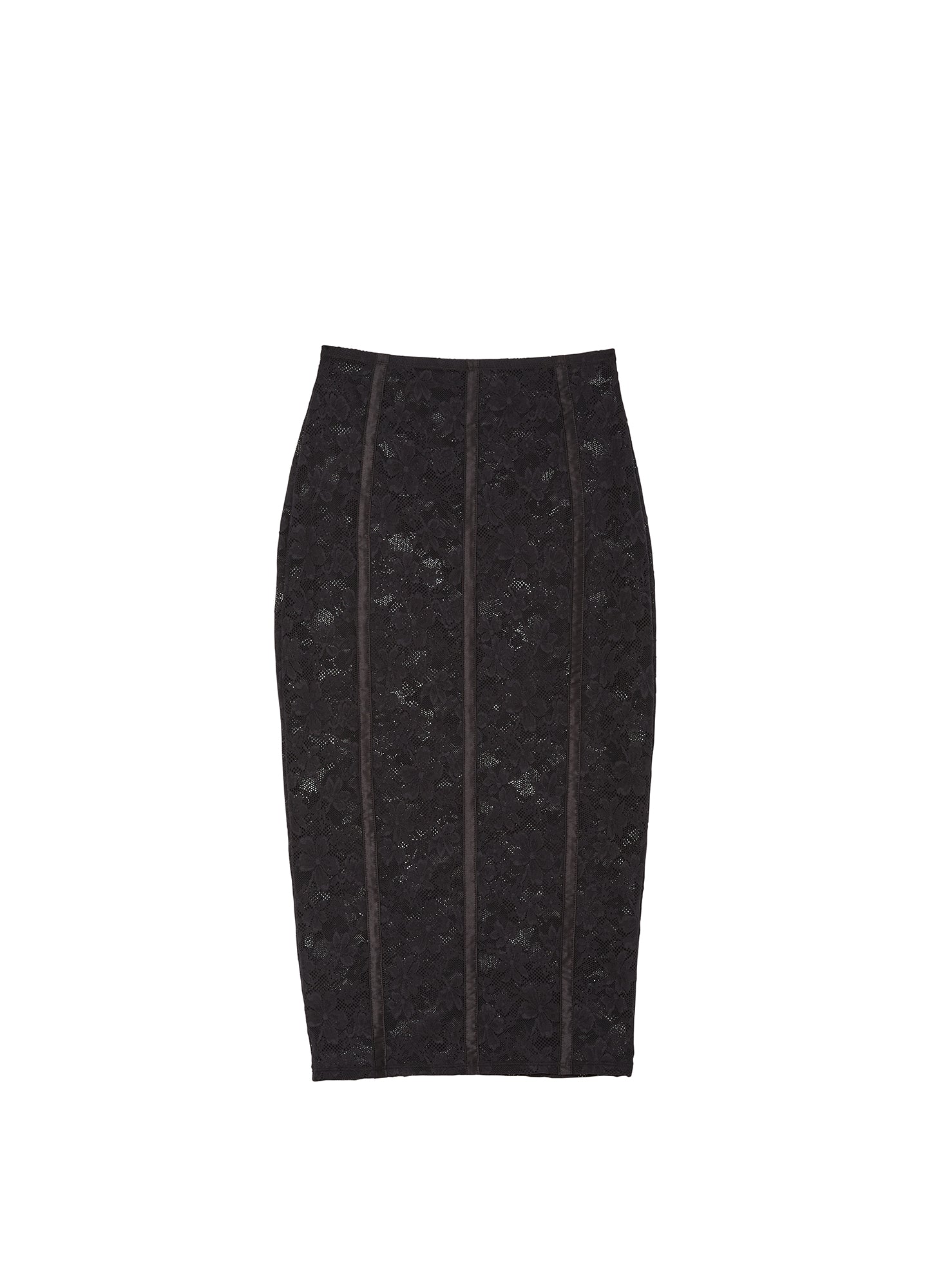 Fleur du Mal Le Stretch Lace Pencil Skirt