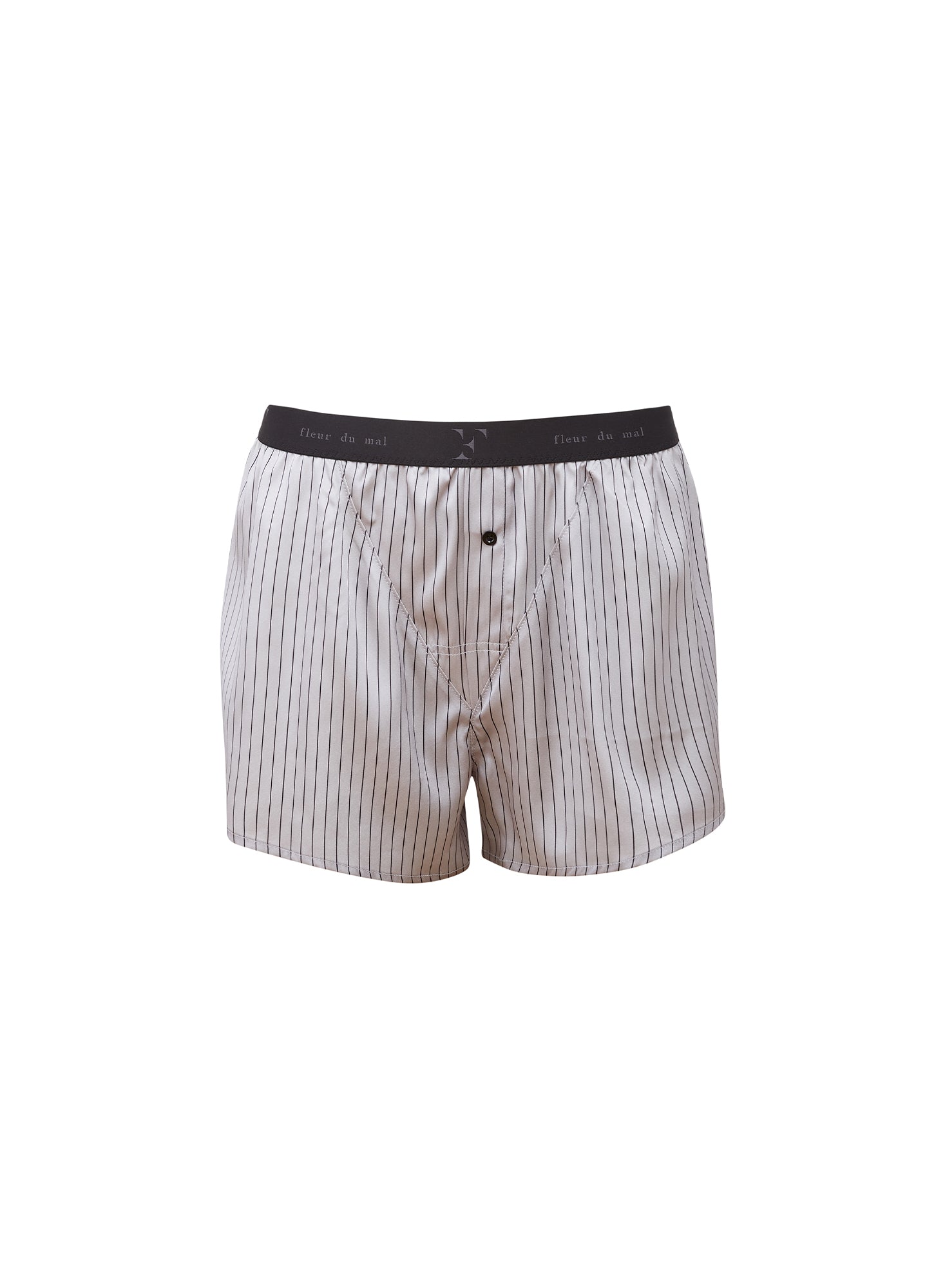Fleur du Mal Ash Pinstripe Unisex Boxer Short