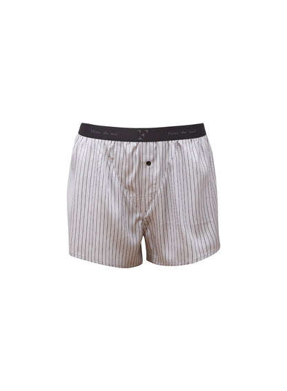 Fleur du Mal Ash Pinstripe Unisex Boxer Short