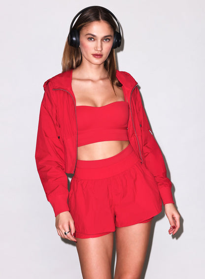 Fleur du Mal Raspberry Jam Warm Up Jacket