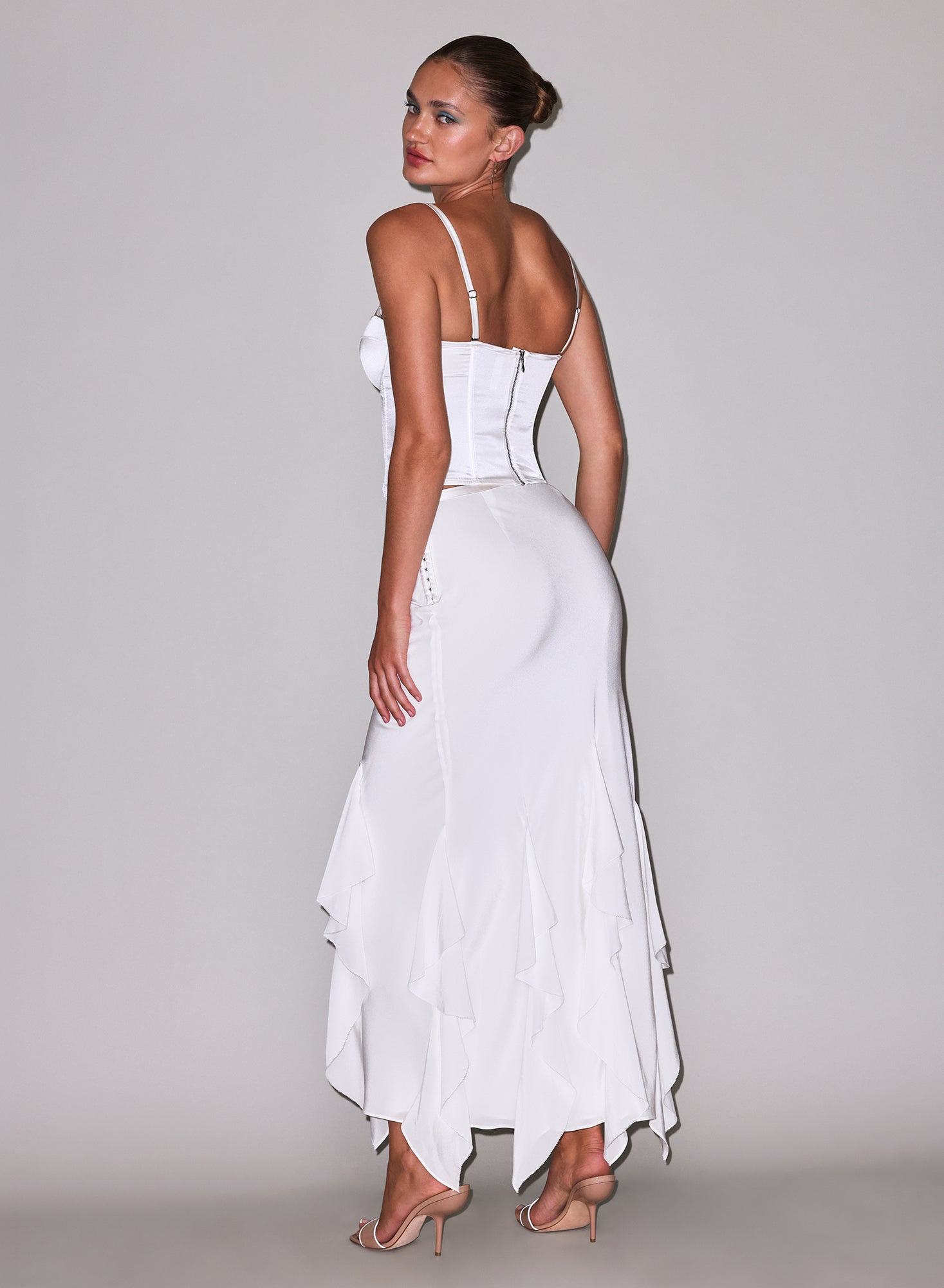 Fleur du Mal Ivory Eva Skirt