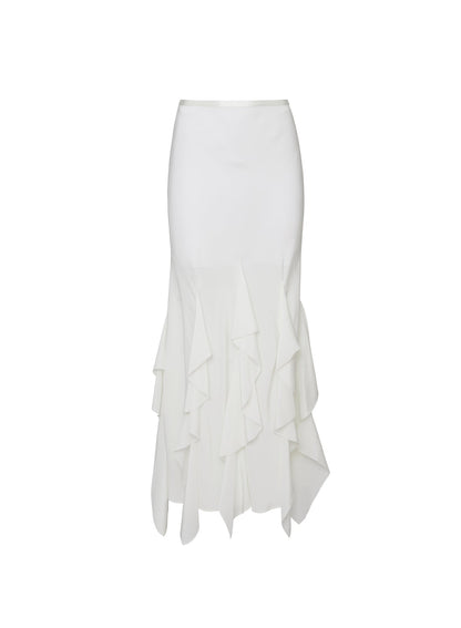 Fleur du Mal Ivory Eva Skirt
