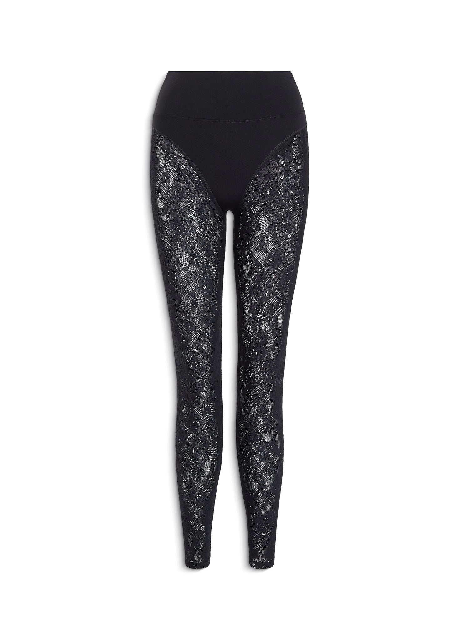 Fleur du Mal Black Le Stretch Lace Legging