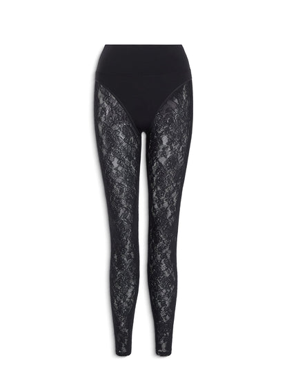 Fleur du Mal Black Le Stretch Lace Legging