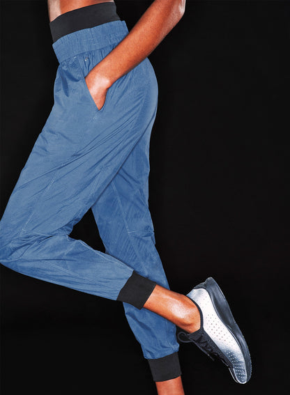 Fleur du Mal Storm Blue Warm Up Track Pant