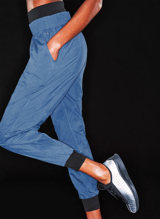 Fleur du Mal Storm Blue Warm Up Track Pant