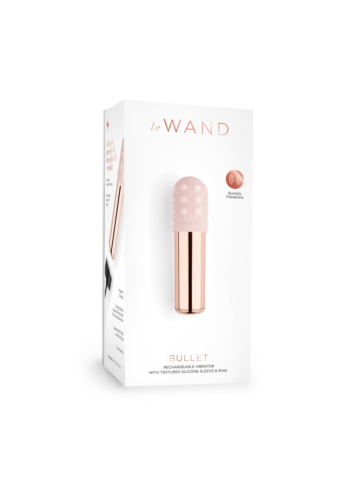 Fleur du Mal Rose Gold Le Wand Bullet Massager