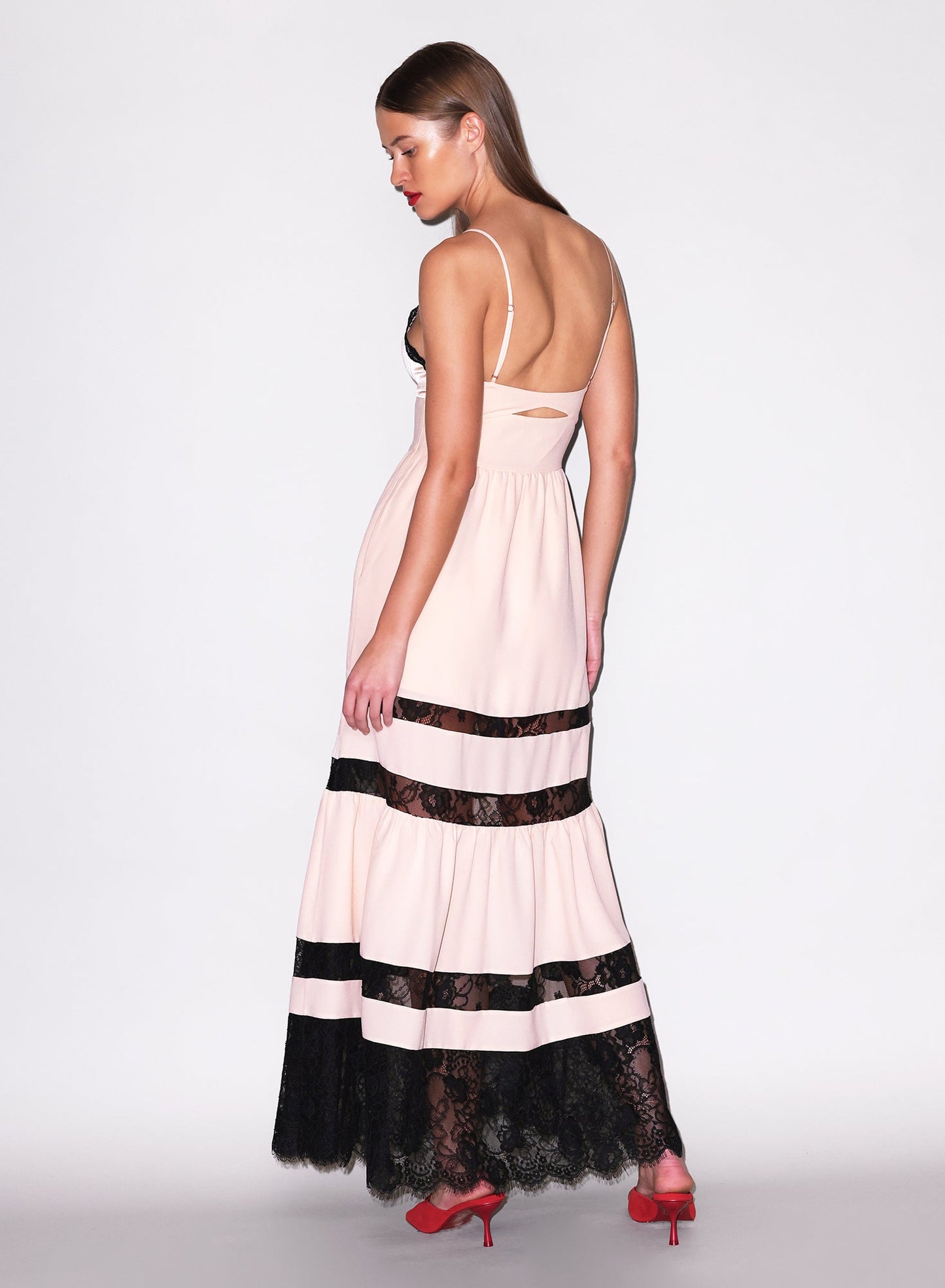 Fleur du Mal Soft Bisque Adeline Dress