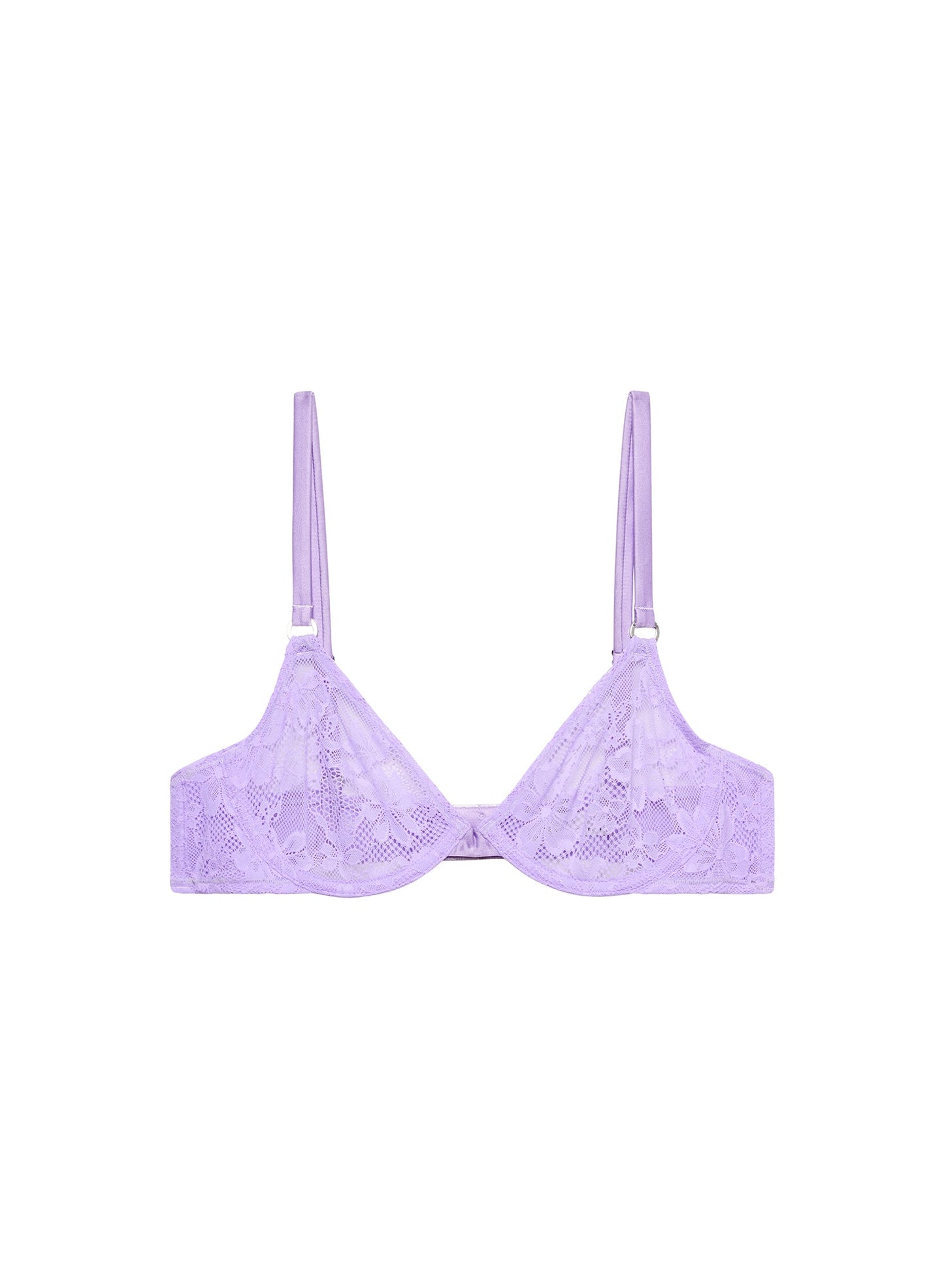 Fleur du Mal Le Stretch Lace Demi Bra