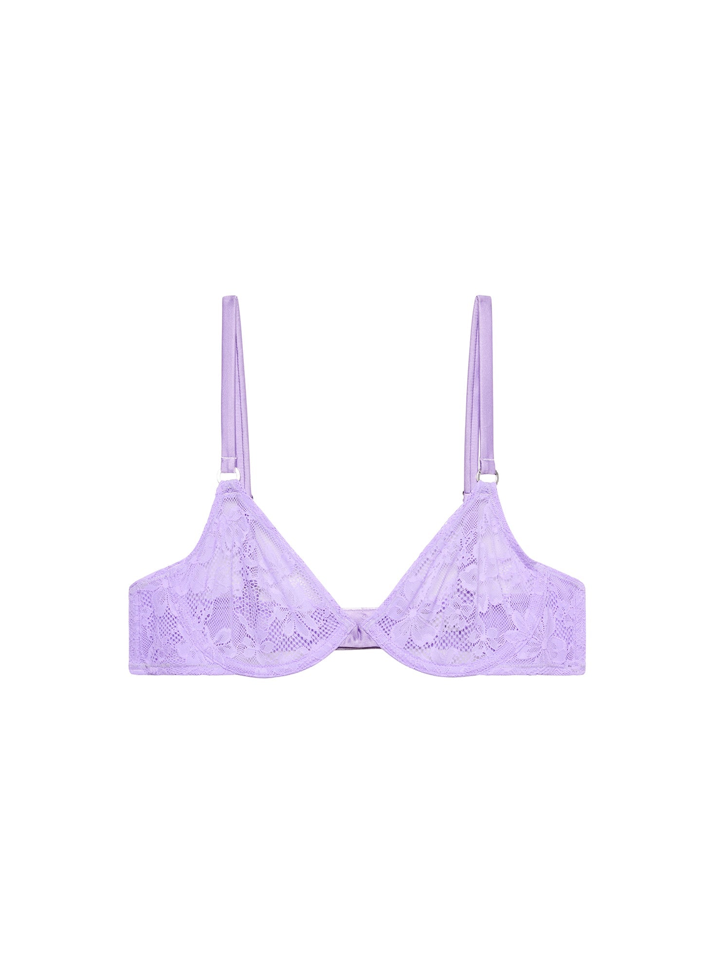 Fleur du Mal Le Stretch Lace Demi Bra