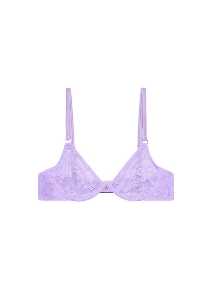 Fleur du Mal Le Stretch Lace Demi Bra