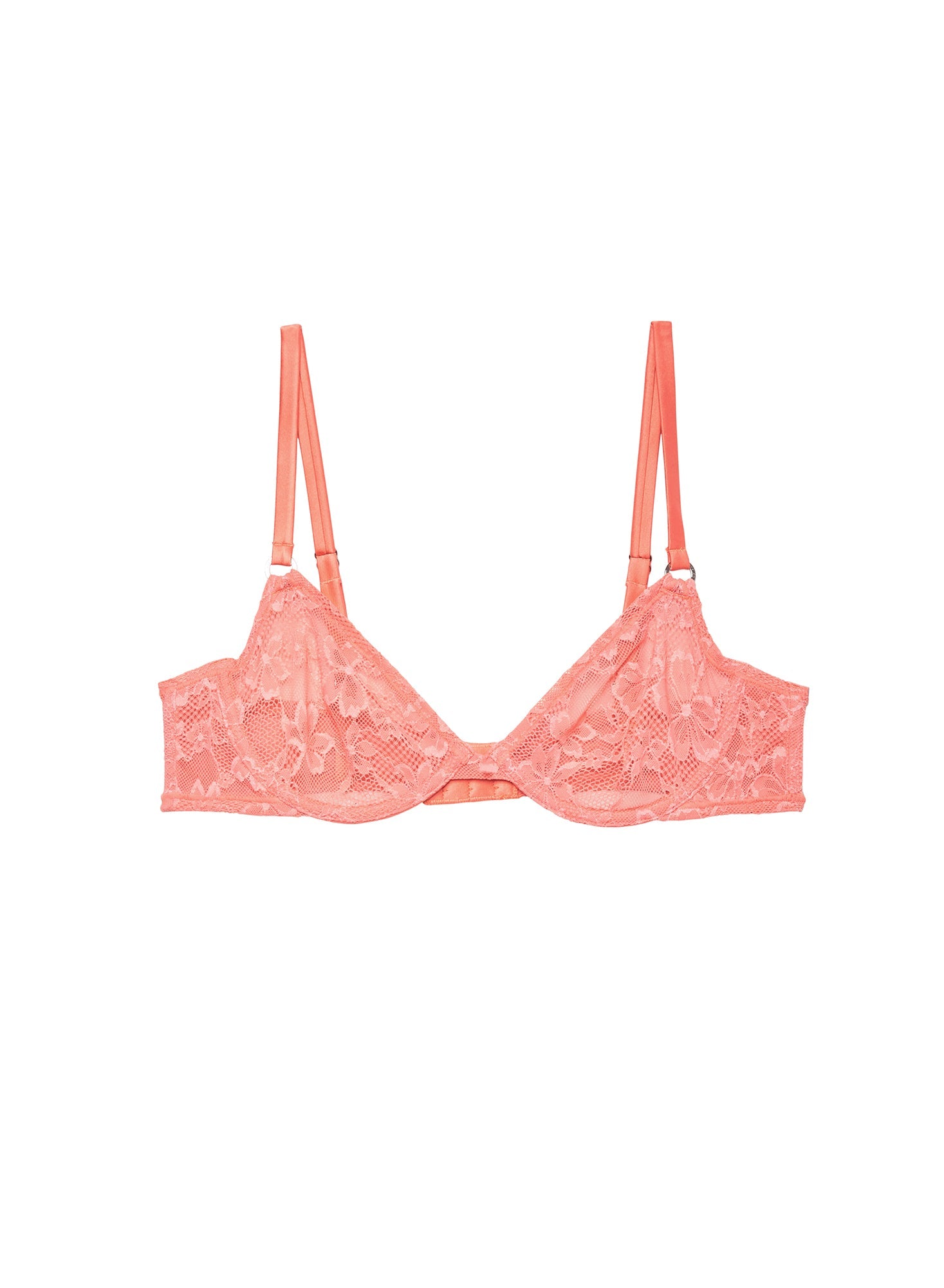 Fleur du Mal Le Stretch Lace Demi Bra