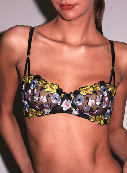Fleur du Mal Multi Eden Balconette Bra
