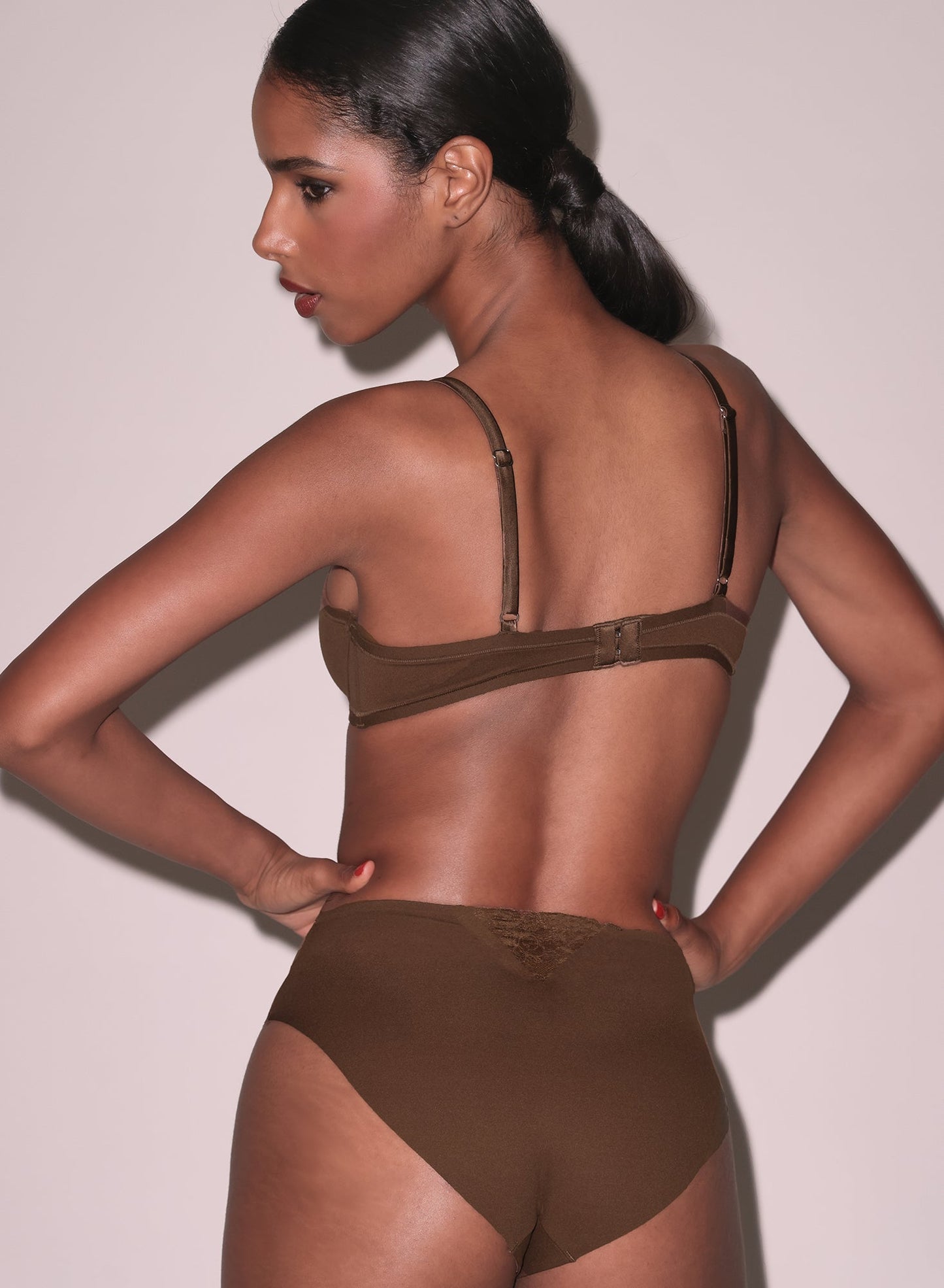 Fleur du Mal Le Stretch Micro High Waist Brief