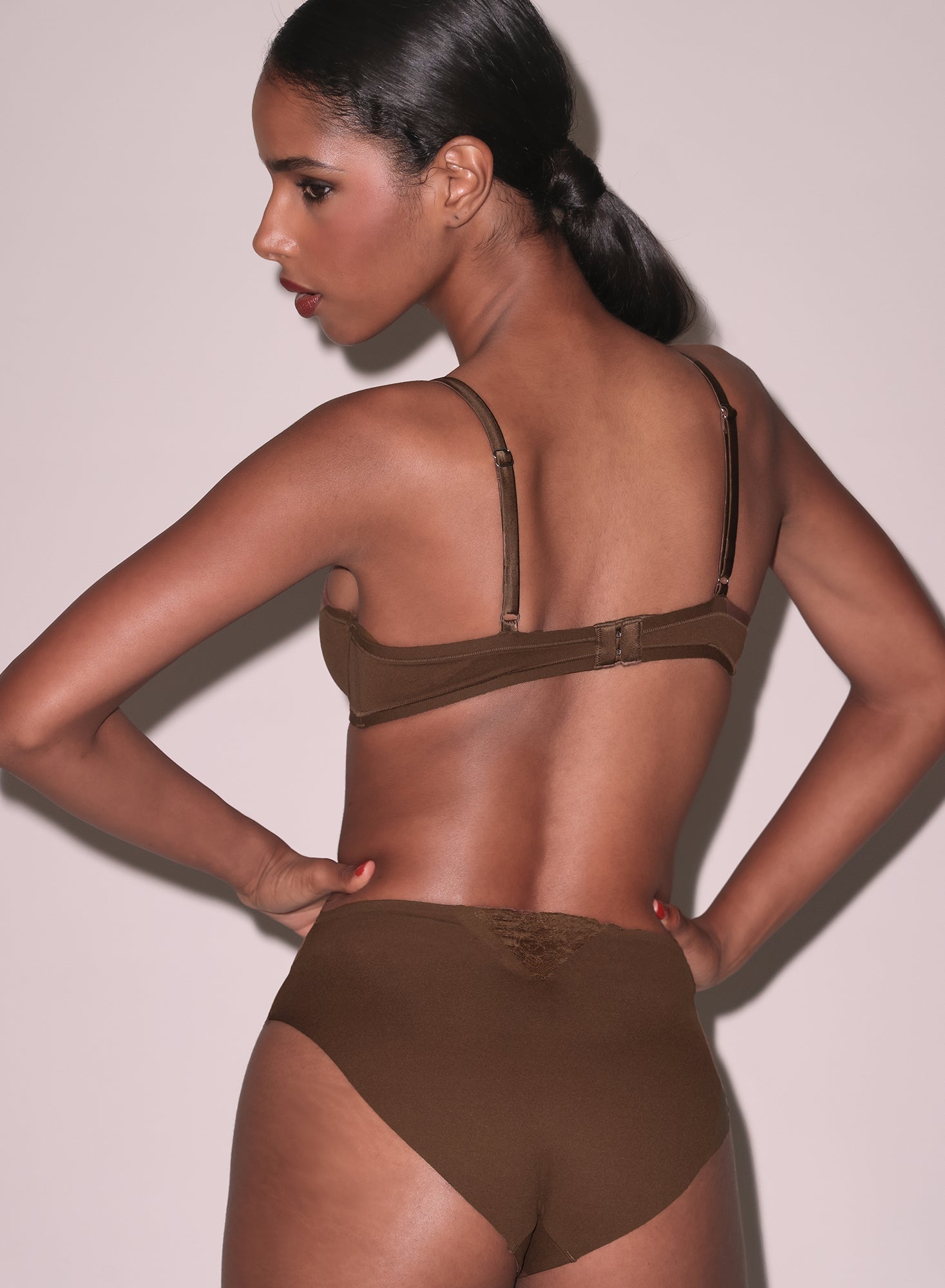Fleur du Mal Le Stretch Micro High Waist Brief
