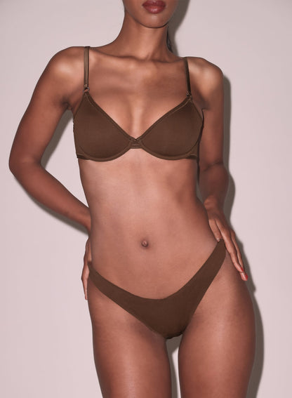 Fleur du Mal Le Stretch Micro Thong
