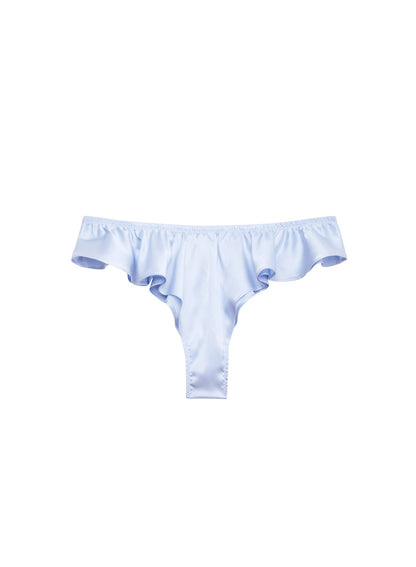 Fleur du Mal Ice Queen Luxe Flutter Panty