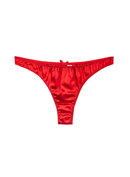 Fleur du Mal Luxe Thong