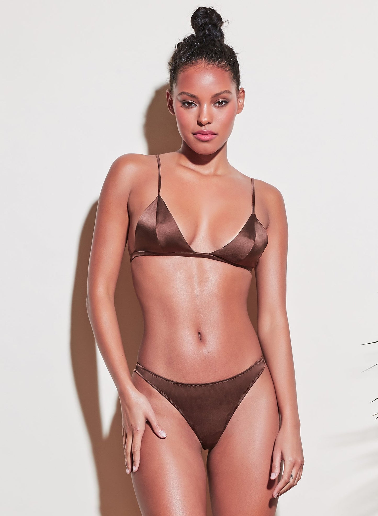 Fleur du Mal Cocoa Luxe Thong