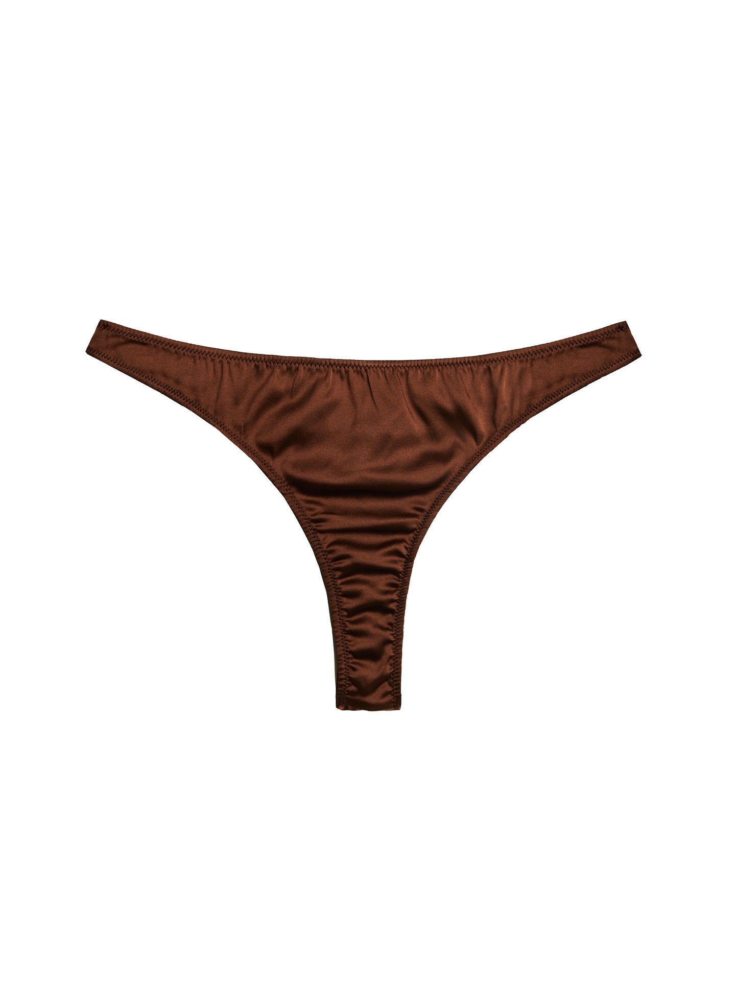 Fleur du Mal Cocoa Luxe Thong