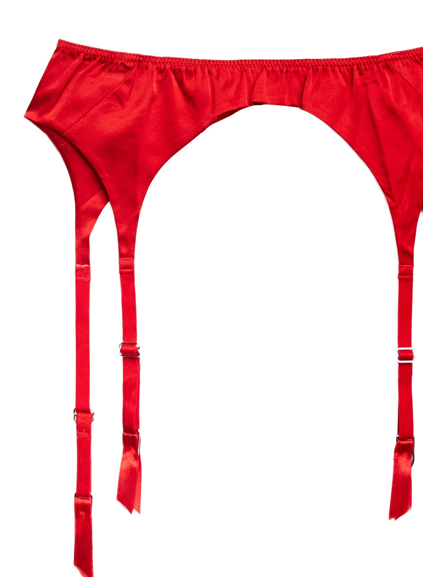 Fleur du Mal Red Luxe Classic Garter